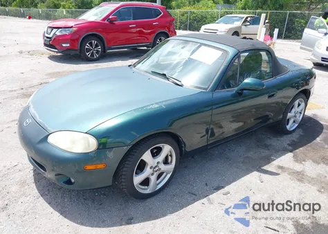 2001 Mazda Mx-5 Miata Ls/Special Edition из США, поврежденный, VIN JM1NB353610201651